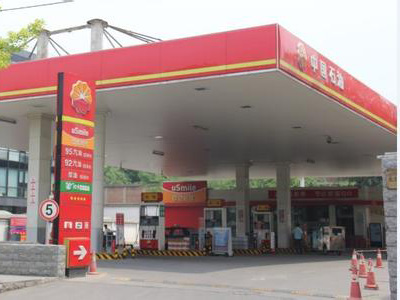 加油站整體安裝效果圖